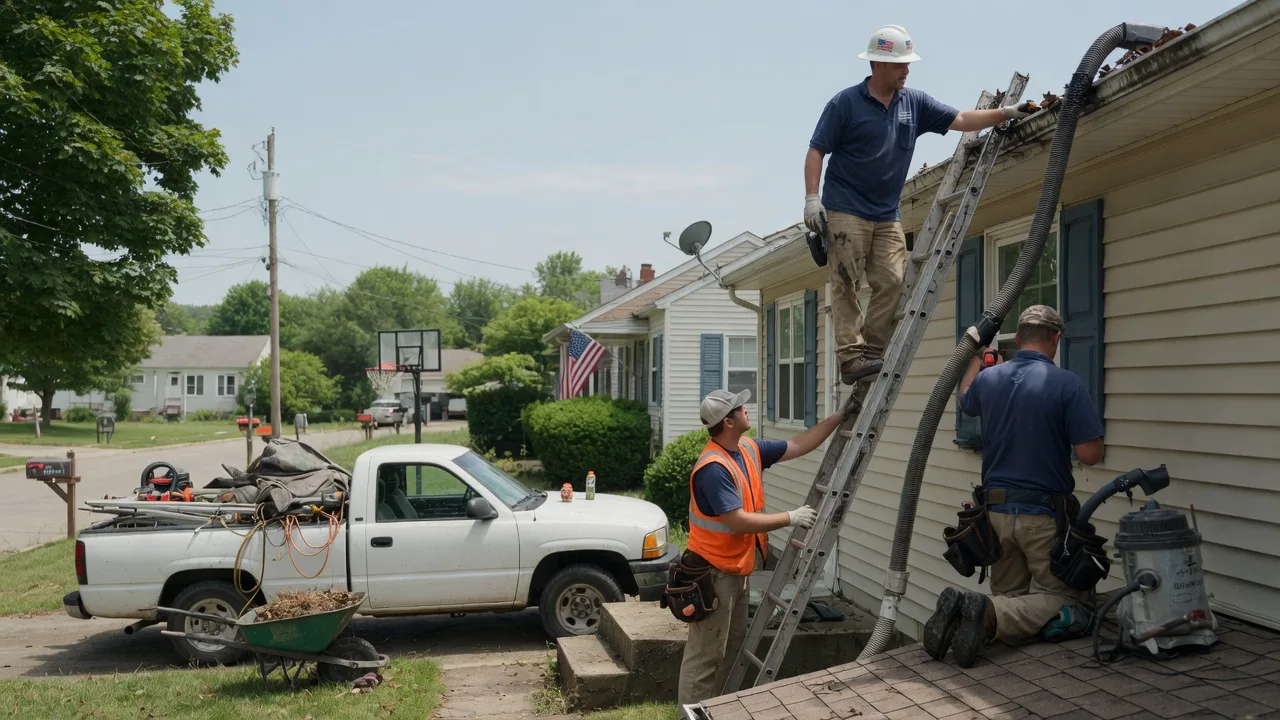 Gutter Installation in Olmitz, KS near me